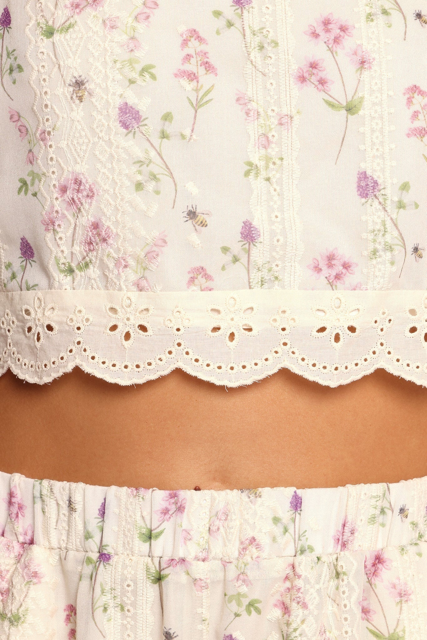 Alison Two Piece Set - Pink Floral