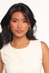 Carlotta Earrings - Gold/Silver