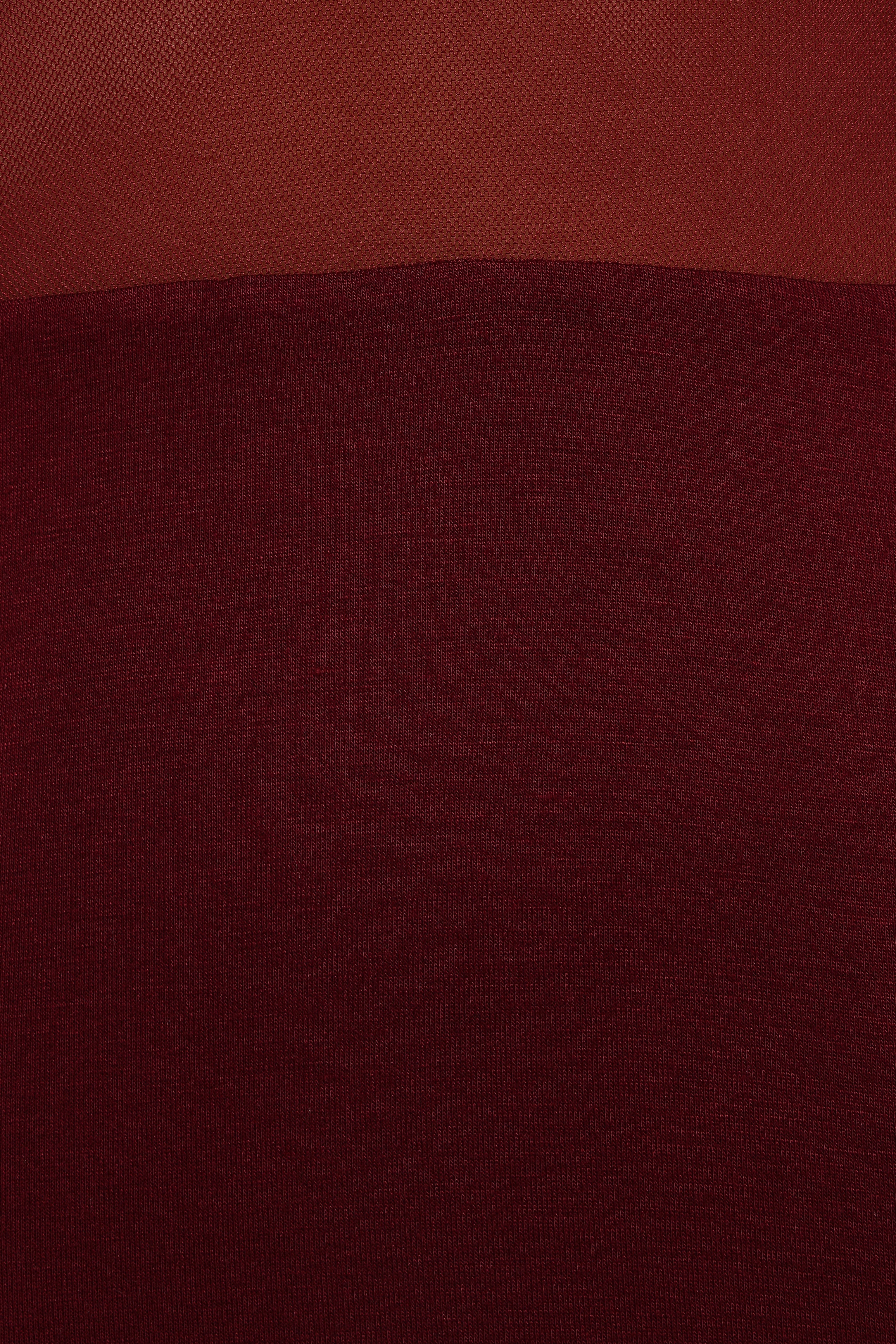 Farrow Long Sleeve Midi Dress - Wine
