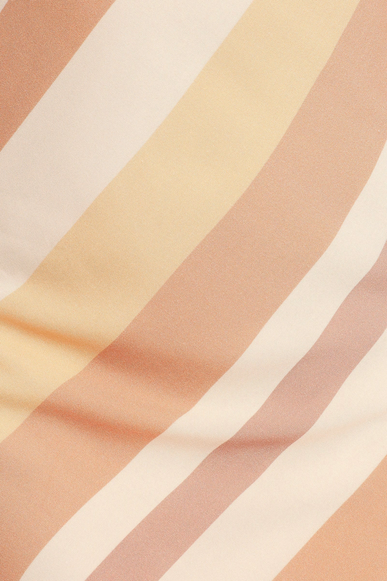 Flavia Maxi Dress - Brown Stripe