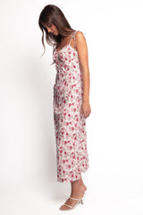 Imelda Midi Dress - Rose Print