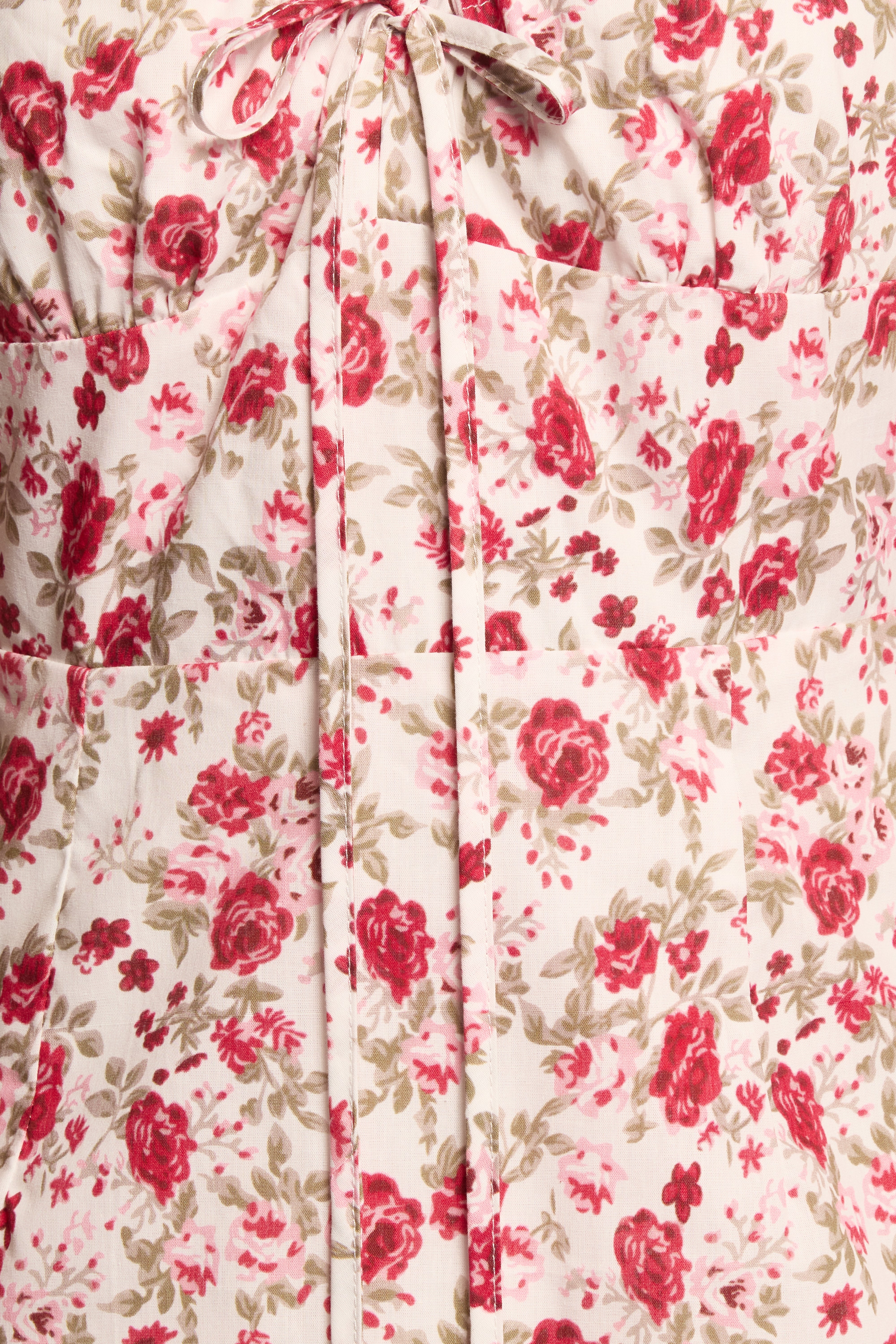 Imelda Midi Dress - Rose Print