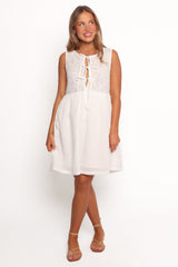Nyssa Mini Dress - White