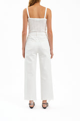 Sundaze Straight Leg Jean - Swan