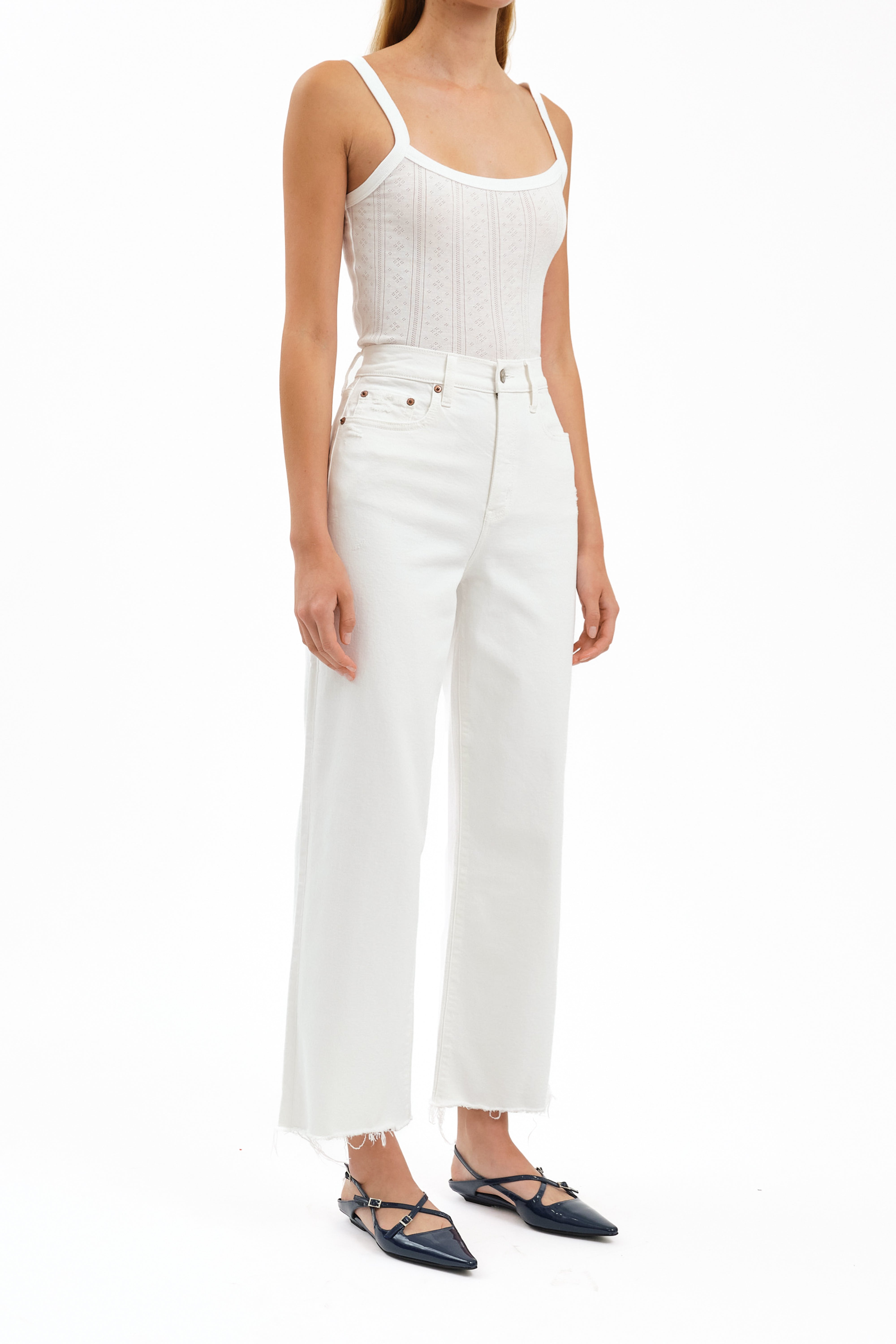 Sundaze Straight Leg Jean - Swan