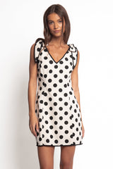 Tania Mini Dress - Cream