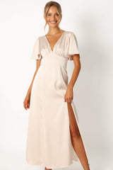 Casper Maxi Dress - Pearl