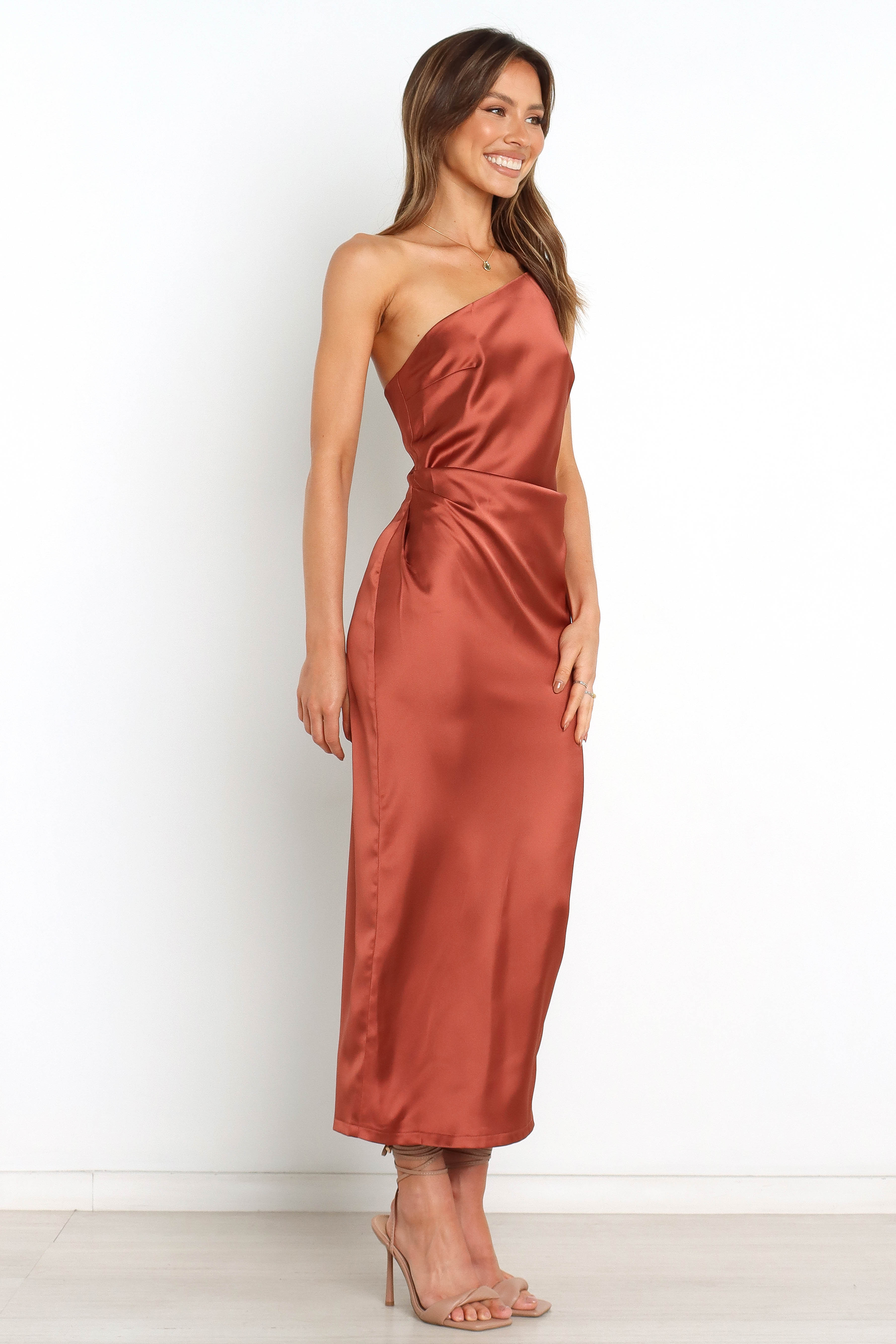 Luella Dress - Rust